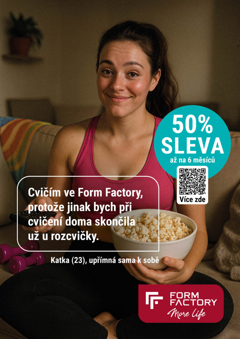 50 % sleva až na 6 měsíců ve všech klubech Form Factory 